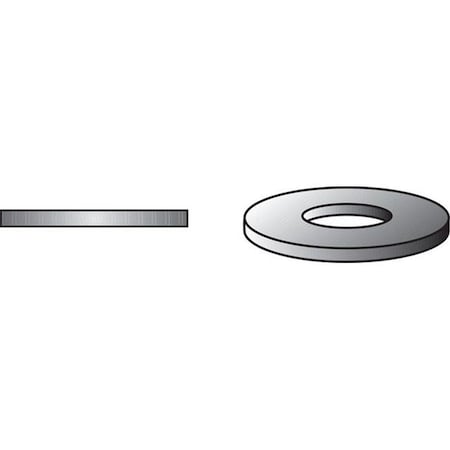 Hillman Hillman 0830552 No. 6 Flat Stainless Steel Washer 59580